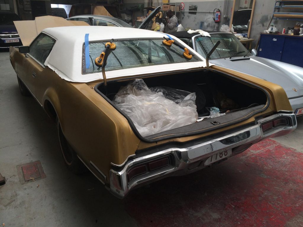 Remplacement de vitrage sur oldtimer